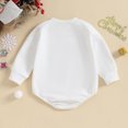 thumbnail image 4 of Okbabeha Chirstmas Baby Girl Boy Clothes Outfits 0 3 6 9 12 18 24Months Newborn Long Sleeve Bubble Romper Sweatshirt Onesie, 4 of 7