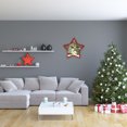 thumbnail image 4 of Adornos Navideños Xihbxyly de Madera Forma Estrella Cinco Puntas luminosas, 4 of 7