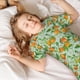 thumbnail image 5 of Balery Tangerine Conjunto de Pijama Infantil de Manga Corta con Estampado – Ropa de Dormir de Algodón Suave-Small, 5 of 6