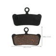 thumbnail image 3 of Metal Cycling Brake Pad Replacement Mountain Bike Pads Lightweight Fitness, 3 of 6