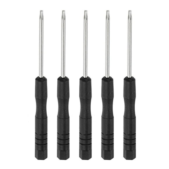 Unique Bargains Mini Torx Screwdriver, T6 Star Head for Watch Eyeglasses Electronics Repair, 5 Pack