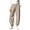 03-Khaki, variant on Womens Sweatpants, Women's Leopard Print Sweatpants Drawstring Waist Joggers with Pockets Baggy Barrel Leg Lounge Pants