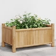 thumbnail image 1 of vidaXL Planter 50x30x25 cm Bamboo, 1 of 5