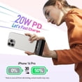 thumbnail image 2 of Cargador portátil iWalk para iPhone 15 4500 mAh 20 W USB-C, 2 of 6