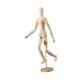 thumbnail image 2 of Maniquí de madera para artistas, maniquí masculino de madera, modelo de marioneta móvil, maniquí de madera SG, 2 of 9