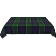 thumbnail image 4 of “N/A” Tablecloth Rectangle Old Scotsman Clan MacLean Tartan Plaid Polyester Fabric Table Cloth, Water Resistant Table Cover for Kitchen and Dining Room Tabletop 54"x72" (4-6 Seats), 4 of 8