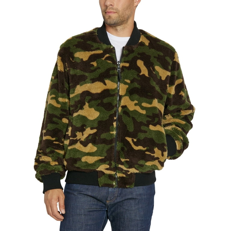 Sean john top reversible bomber jacket