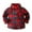 Red, variant on Eltusu Boys Plaid Shirts , Cotton Lapel Collar Button-Up Breathable Long Sleeve Shirts Light Blue Size 1-10 T