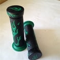 thumbnail image 3 of HTT-MOTOR Sport Bike Dirt Bike Motorcycle Flame Gel Style Grips GREEN MOTORCYCLE APRILLA BMW DUCATI TRIUMPH HONDA YAMAHA KAWASAKI SUZUKI Polaris Suzuki Bike Offroad KTM DIRT BIKE(7/8" LEFT 1" RIGHT), 3 of 5