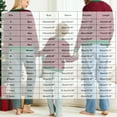 thumbnail image 3 of Family Christmas Pajamas Matching Sets – Holiday Sweater PJs with Colorful String Lights & Gift Box Print, Xmas Matching Outfits for Family, Couples, Adults, Cozy Christmas Eve Sleepwear, 3 of 8
