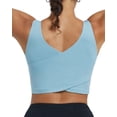 thumbnail image 1 of RUNNING GIRL Women Sports Bra Padded Crop Tops Yoga Bra Wirefree Workout Tanks, 1 of 7