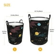 thumbnail image 3 of Picia Galaxy Large Laundry Basket, Waterproof, Freestanding Laundry Hamper, Collapsible Tall Clothes Hamper with Extended Handles-Medium, 3 of 8