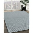 thumbnail image 3 of Ahgly Company Machine Washable Indoor Rectangle Contemporary Platinum Silver Gray Area Rugs, 8' x 12', 3 of 7