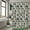 Boho 04, variant on Sage Green Shower Curtain for Bathroom,Bohemian Green Checkered Waterproof Polyester Shower Curtain,Funny Sage Geometric Bathroom Decor,72x72 Inch