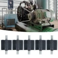 thumbnail image 3 of Rubber Vibration Isolator, 5 Pieces Of Rubber Isolators, Threaded Rubber Shock Absorbers, Rubber Cylindrical Vibration Isolation, Shock Absorbers, 3 of 7