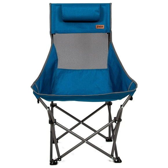 Mac Sports XP Folding Portable Compact Lightweight Camping Chair, Blue