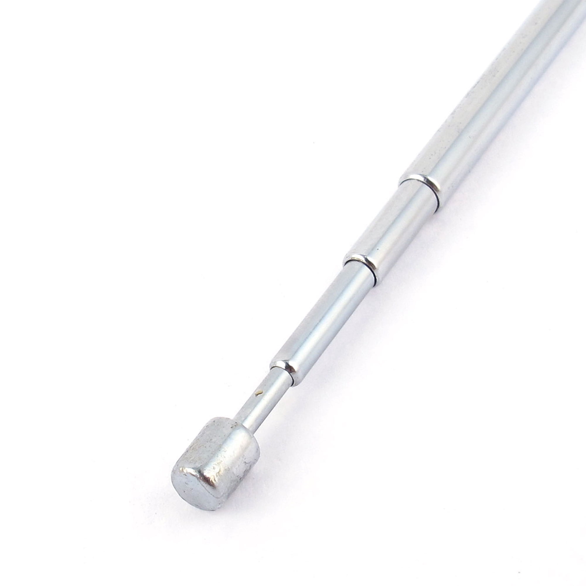 Unique Bargains FM AM Telescopic Antenna Telescoping TV Aerial 3mm Male Thread 4 Sections