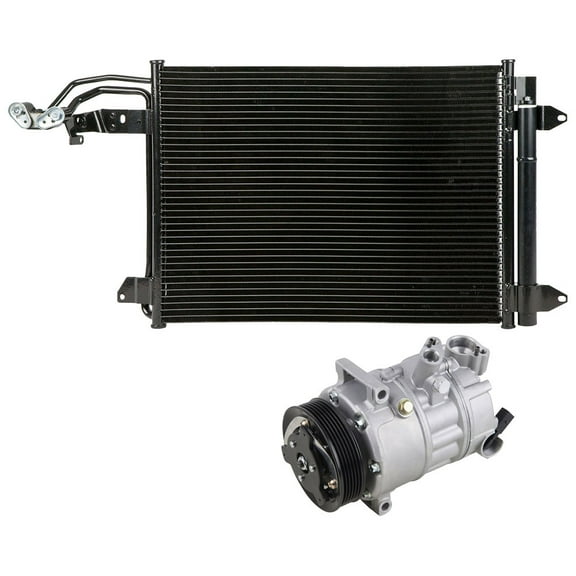 For VE Eos 2009-2015 AC Compressor w/ A/C Condenser & Drier - BuyAutoParts