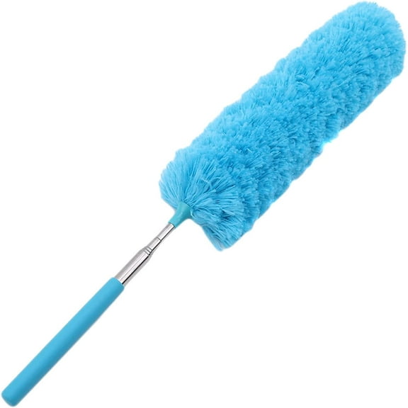 Microfiber Duster For Cleaning, Hand Washable Dusters, Extendable Pole, Detachable Cleaning Supplies For Office, Car, Window, Furniture, Ceiling Fan,Grey
