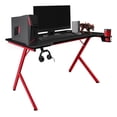 thumbnail image 2 of Escritorio Gamer Metalico Audiotek Mesa Portavasos Soporte Audifonos 120 x 76 x 76 cm, 2 of 6