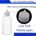 thumbnail image 2 of 6Pcs Glue Applicator Bottles, 30ml Plastic Squeezable Dropper Bottles, 2 of 5