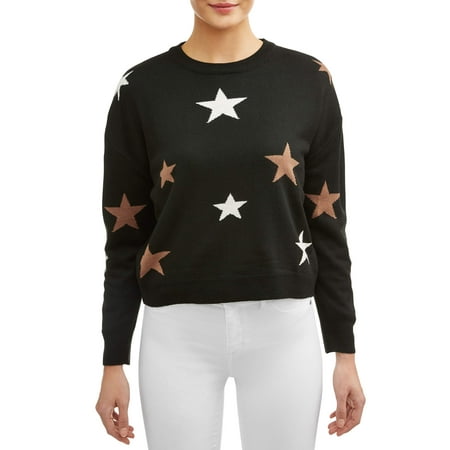 Women's Star Print Sweater