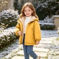 thumbnail image 4 of OGLCCG Girls Winter Coat Fleece Lined Hooded Puffer Jacket with Pockets Warm Full Zip Thick Parka Coats,Size 1-7, 4 of 8