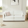 thumbnail image 2 of CHITA Sectional Couches Modular Sofa for Living Room, 2PC in Cream White, 2 of 7