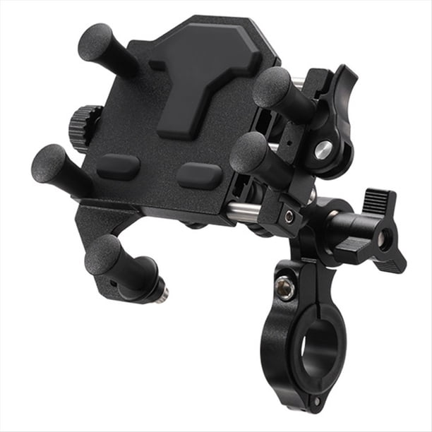 Soporte Universal para Teléfono con Pedal de Motocicleta y Vehículo Eléctrico, con Amortiguación, Giratorio 360°, Ajustable, para Navegación de Motos B