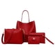 thumbnail image 1 of Conjunto de 4 bolsos y carteras para mujer, bolso de mano, cartera, tarjetero, bolso de moda para mujer, regalo para mujer y niña., 1 of 2