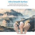thumbnail image 5 of Large Mouse Pads Anime Landscape Mountain Wilderness Wonderland Non-Slip Rubber Base Gaming Mousepad, Keyboard and Mouse Pad with Stitched Edges,PC Desk Mat for Game,Work,Office(31.5"*11.8"), 5 of 5