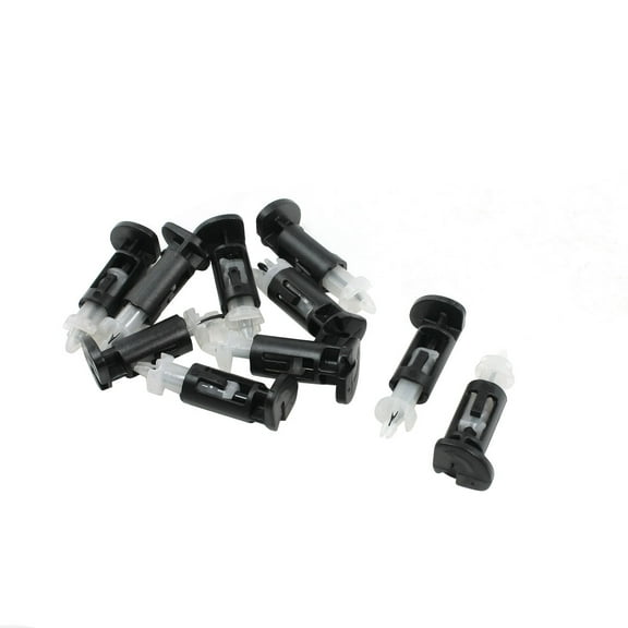 10Pcs Heatsink Mount Pin Plastic Fastener Heatsink Mounting Clips CPU Cooler Mounting Pins for 4 Way CPU Cooler Heatsink Fans