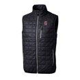 thumbnail image 2 of Men's Cutter & Buck  Navy Greenville Drive Rainier PrimaLoft Big & Tall Eco Insulated Full-Zip Puffer Vest, 2 of 3