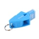 thumbnail image 2 of Silbato de plástico con sonido nítido para exteriores, silbato de baloncesto con cordón y clip para el dedo, color azul claro, 2 of 10