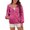 Hot Pink, variant on Vedolay Women's Pullover Sweatshirt Fashion Printed Stand Up Collar Women Long Sleeve Hoodie Sweater Zip up Jacket Blue,2XL