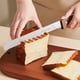 thumbnail image 1 of Cuchillo para pan, cuchillo de pan dentado de acero inoxidable de 13,4 pulgadas, herramienta cortadora de bocadillos finos, cortador de cocina duradero, 1 of 6