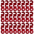 thumbnail image 1 of Shisuyan Rope Buckle Red Aluminum Alloy 40Pcs For Outdoor Enthusiasts, 1 of 8