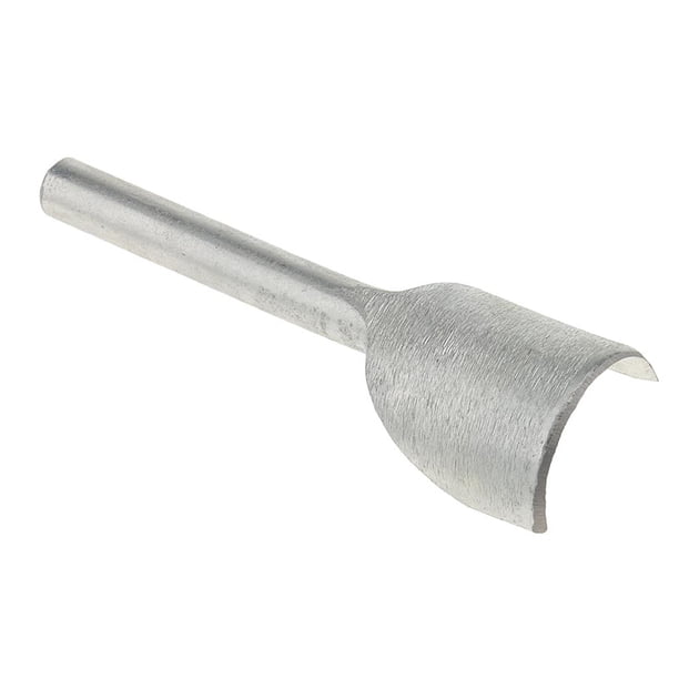 Punzón de 10 mm para extremos de correas semicirculares de 45 mm para trabajos en cuero y marroquinería. 30mm