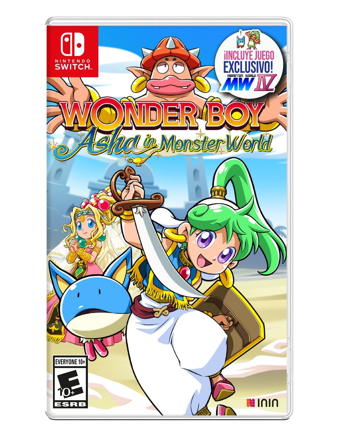 Wonder Boy: Asha in Monster World (Nintendo Switch), Nintendo Switch