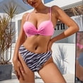 thumbnail image 4 of Daisyyozoid Maillot de Bain Femme Deux Pièces Mode Décontractée Ensemble Bikini Imprimé, 4 of 4
