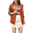 thumbnail image 2 of Deal of the Week Ofreoo Women's Solid Pocket Jacket Winter Sleeveless V-neck Cardigan Solid Coat Fall Outfits for Women 2024, 2 of 7