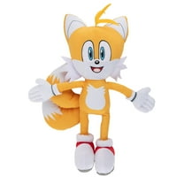 Super Soft Plush Cuddle Pillow Buddy, 1 Count (Pack of 1), Sonic The Hedgehog Tails