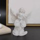 thumbnail image 2 of Estatua de ángel de resina, ala de ángel pequeño, artesanía, escultura conmemorativa, decoración, oración nórdica, estatua de ángel pequeño, decoración de estantes para el hogar, cumpleaños, 2 of 4
