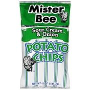 Mister Bee: Potato Sour Cream & Onion Chips, 5 Oz