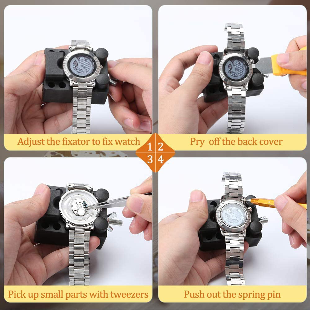 Watch Repair Tools Kits, Kingsdun 149pcs Watches Battery 