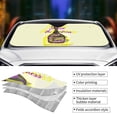 thumbnail image 4 of XMXY Car Sun Shade Windshield, Wine Bottle Creative Patterns Automotive Front Window Sun Visor for Cars SUV Trucks, Small Size, 4 of 8