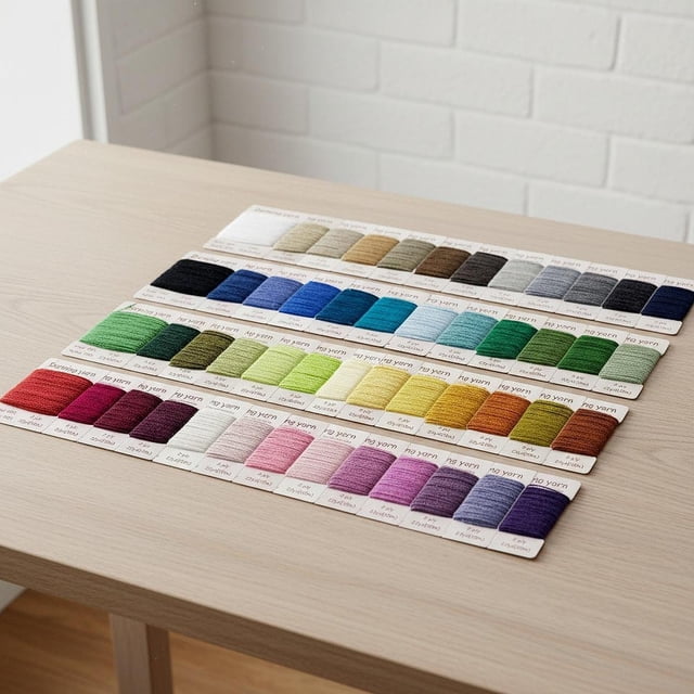 Hilo zurcir 48 colores para mano, remendar y reforzar, surtido 20 muñecas, bordados, cojines y calcetines.
