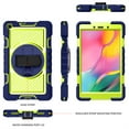 thumbnail image 6 of TECH CIRCLE 2019 Galaxy Tab A 8.0 Case (SM-T290), Sturdy Kickstand Rugged Case with Adjustable Hand/Shoulder Strap, Navy, 6 of 8