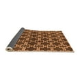 thumbnail image 2 of Ahgly Company Indoor Square Oriental Orange Industrial Area Rugs, 8' Square, 2 of 4