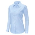 thumbnail image 4 of Siliteelon Long Sleeve Work Blouse for Women Business Office Formal Work Tops, 4 of 8